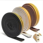 D, P & E Shape EPDM Door Seal for Sound Proofing