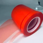 Double Sided Red Polyester Tape