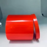 Double Sided Red Polyester Tape